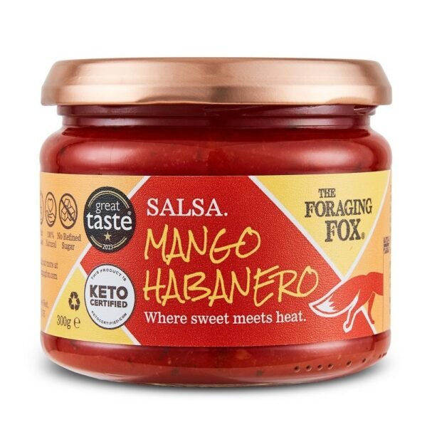 The Foraging Fox Keto Certified Mango Habanero Salsa 300g (Min. 2)