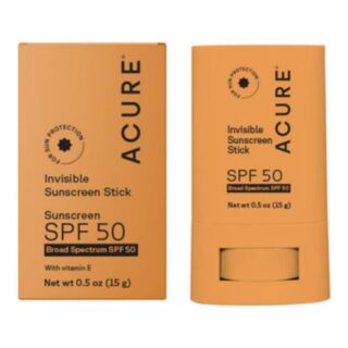 Acure Invisible Sunscreen Stick SPF 50