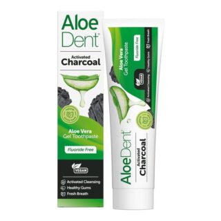 Aloe Dent Activated Charcoal Aloe Vera Toothpaste
