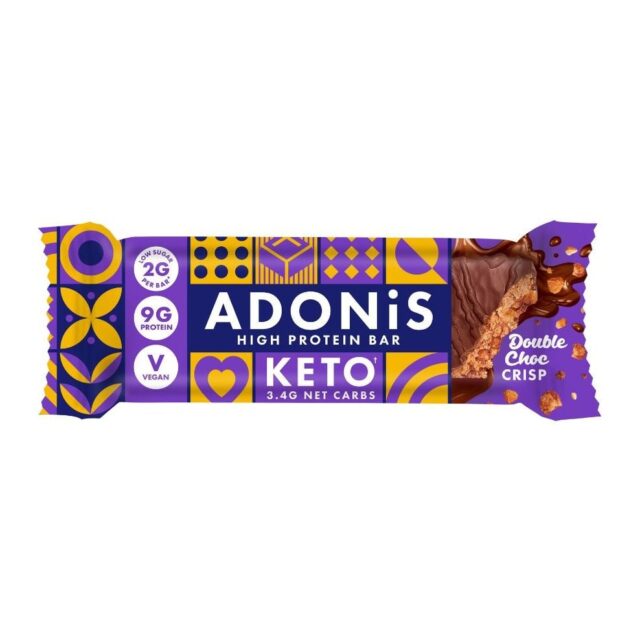 Adonis Double Choc Crisp Protein Bar