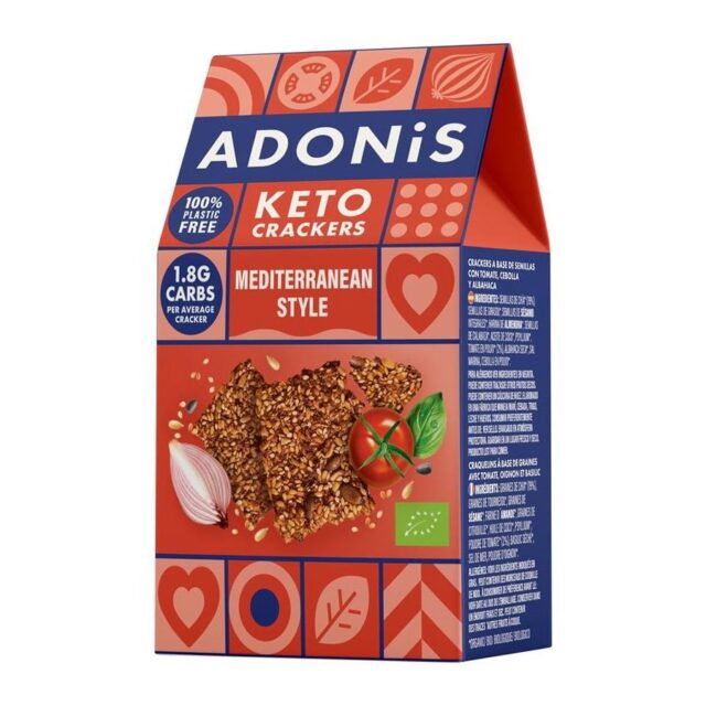 Adonis Mediterranean Style Keto Crackers