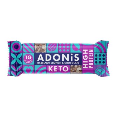 Adonis Hazelnut Crunch High Protein Bar