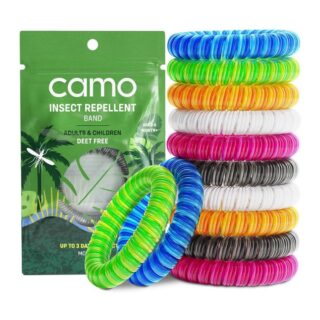 Camo Max Strength Mosquito Repellent Bracelet