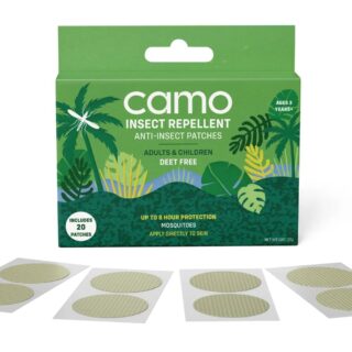 Camo Anti Insect Patches Mosquito Midges & Biting Insects
