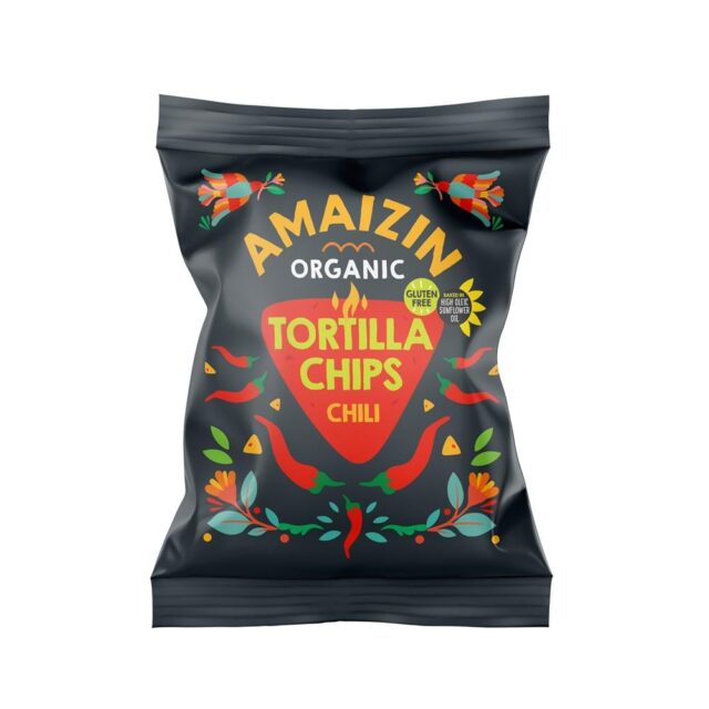 Amaizin Organic Corn Chips Chilli