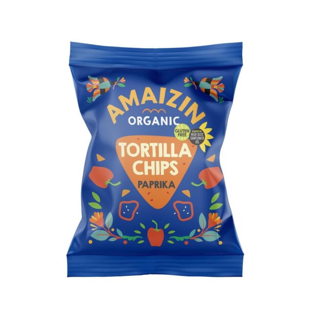 Amaizin Organic Corn Chips Paprika
