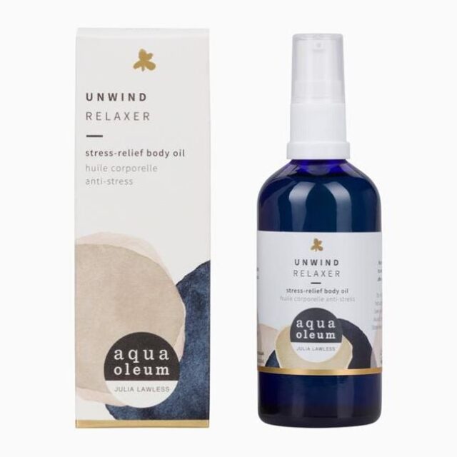 Aqua Oleum Unwind: Stress-Relief Body Oil