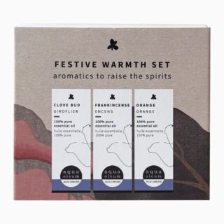 Aqua Oleum Festive Warmth Trio Essential Oil Set 3x10ml