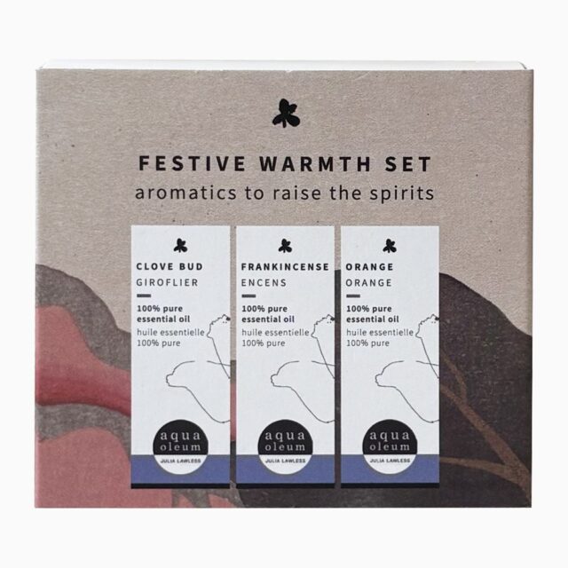 Aqua Oleum Festive Warmth Trio Essential Oil Set 3x10ml