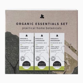 Aqua Oleum Organic Daily Essentials Trio Essential Oil Set 3x10ml