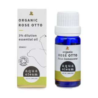 Aqua Oleum Organic Rose Otto 3% Essential Oil