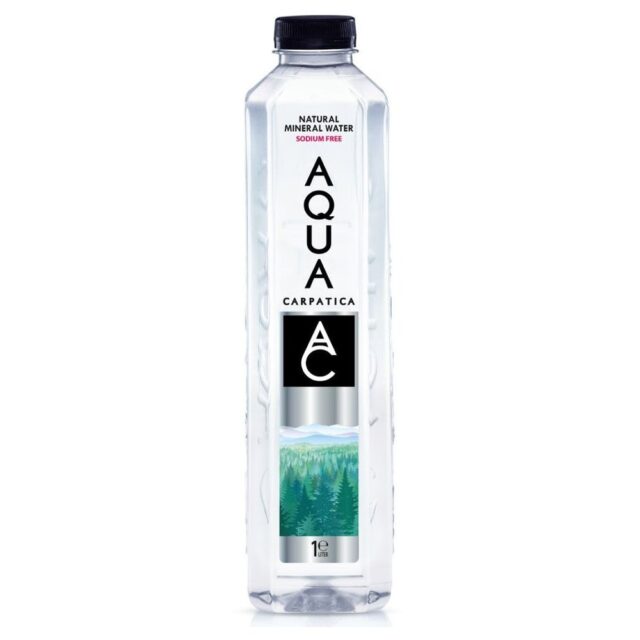 Aqua Carpatica Still Natural Mineral Water 1L PET Sodium Free