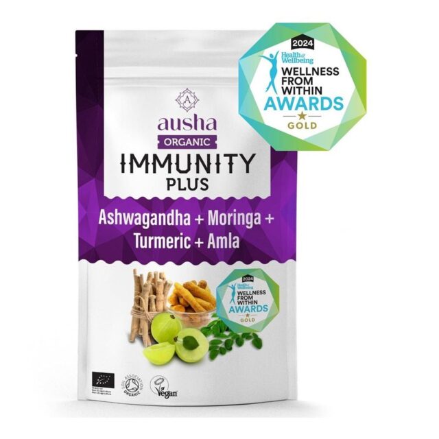 AUSHA Organic Immunity Plus Superfood Powder 200g - Mix of 4 Superfoods
