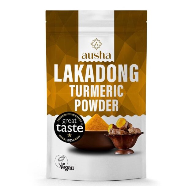 AUSHA Lakadong Turmeric Powder 200g - 8-9% Curcumin