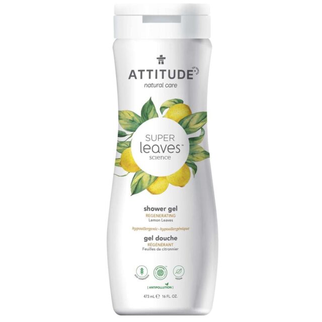 Attitude Super Leaves Shower Gel - 473ml Earl Grey & Fresh Cucumber