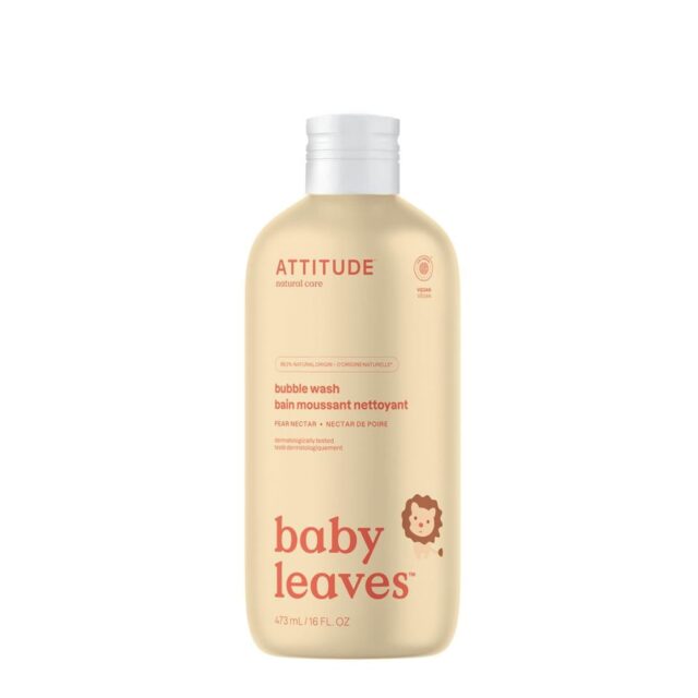 Attitude Baby Leaves - Bubble Wash - Pear Nectar -