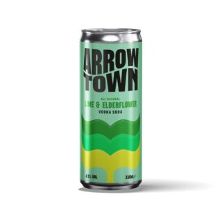Arrowtown Lime & Elderflower Vodka Soda