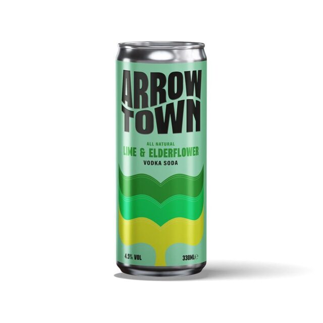 Arrowtown Lime & Elderflower Vodka Soda