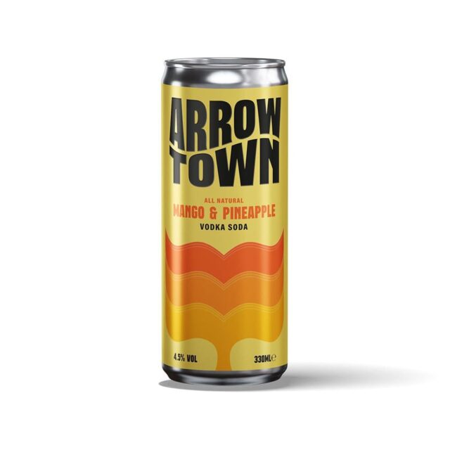 Arrowtown Mango & Pineapple Vodka Soda