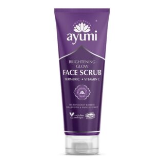 Ayumi Turmeric & Vit C Brightening Face Scrub For Dull Skin