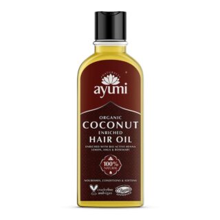 Ayumi Coconut Hair Oil For Frizzy Curly Coily & Afro Hair