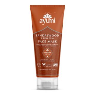 Ayumi Hydrating Pink Clay Face Mask For Dry & Sensitive Skin