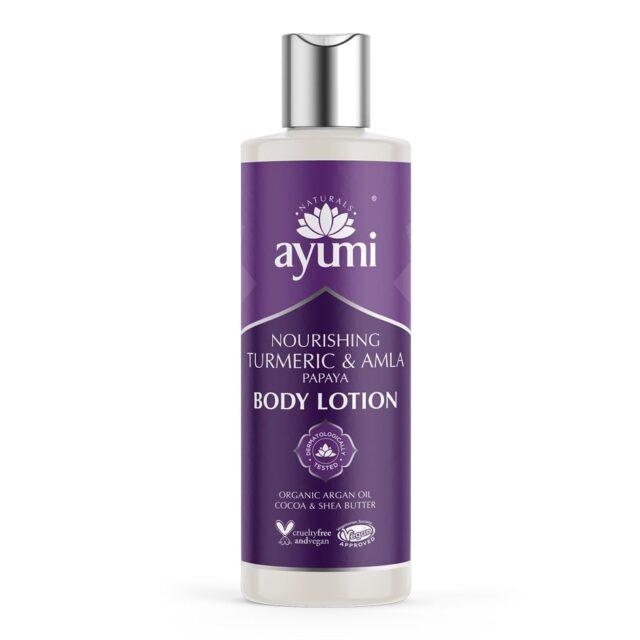 Ayumi Turmeric & Shea Butter Body Lotion For Dry & Sensitive Skin