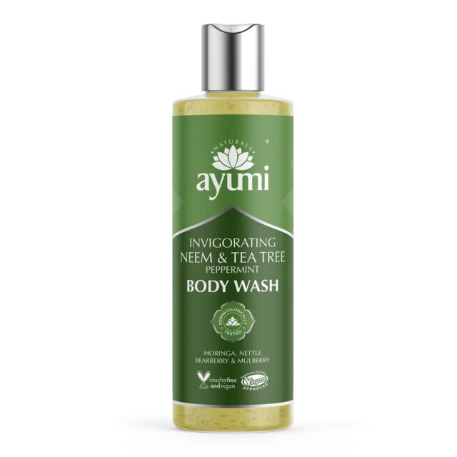 Ayumi Neem & Tea Tree Refreshing Body Wash For Oily & Acne-Prone