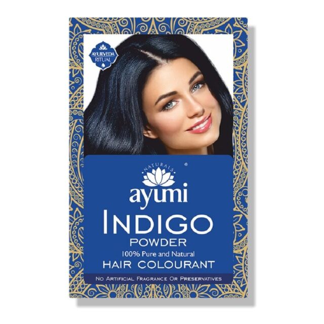 Ayumi Indigo Powder Natural Hair Colour & Grey Hair