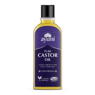 Ayumi Pure Cold Pressed Castor Oil Hair Lashes Brows & Skin