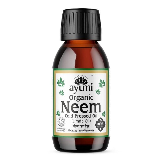 Ayumi Organic Neem Oil 100% Pure Cold Pressed