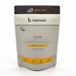 Balanced 5 HTP 30 Veggie Caps - Refill Pouch