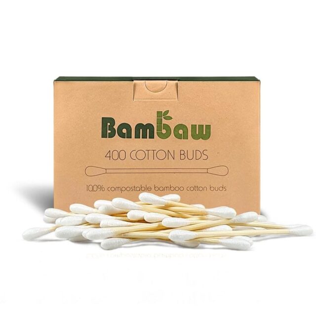Bambaw Bamboo Cotton Buds 400 Units