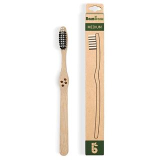 Bambaw Bamboo Toothbrush (1-Pack) Medium