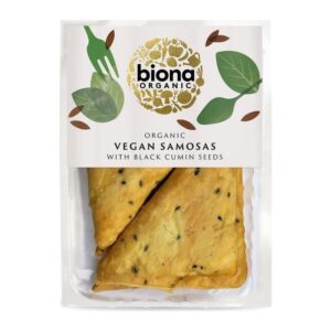Biona Organic Vegan Samosas With Black Cumin Seeds 230g
