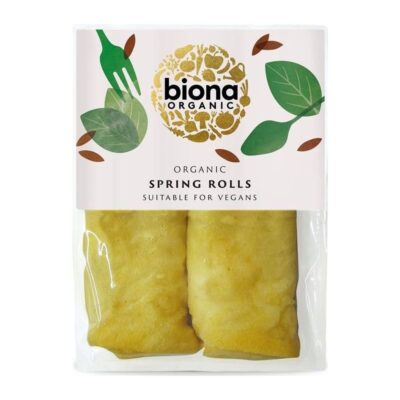 Biona Organic Spring Rolls Veg