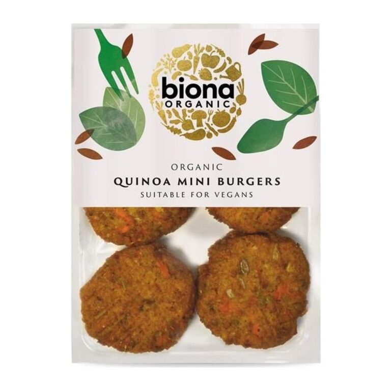 Biona Quinoa Mini Burgers Organic