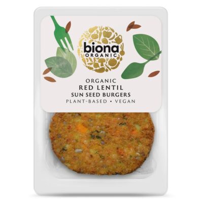 Biona Organic Red Lentil Sun Seed Burger