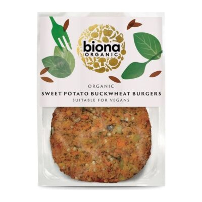 Biona Organic Sweet Potato & Buckwheat Burger
