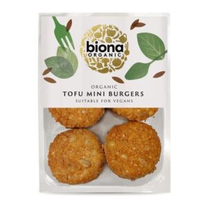 Biona Tofu Mini Burgers Organic 250g