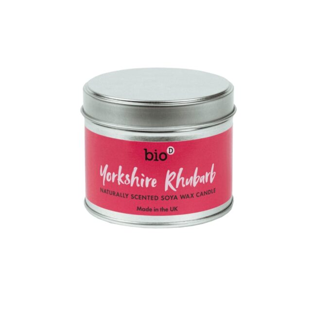 Bio-D Yorkshire Rhubarb Soya Wax Candle
