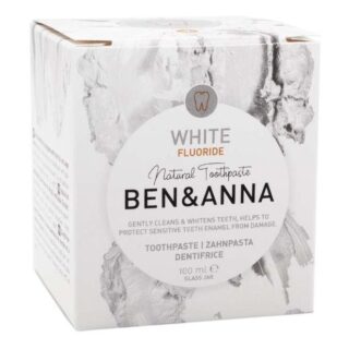 Ben and Anna Toothpaste White (with Fluoride)