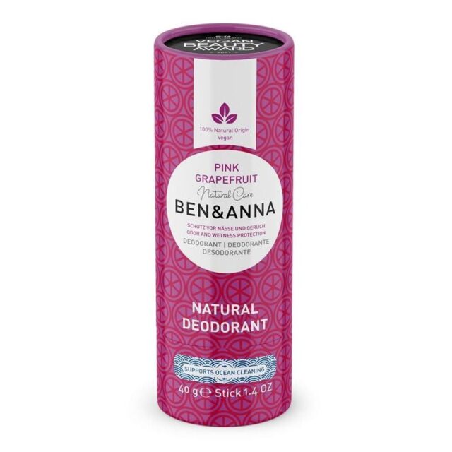 Ben and Anna Pink Grapefruit Deodorant