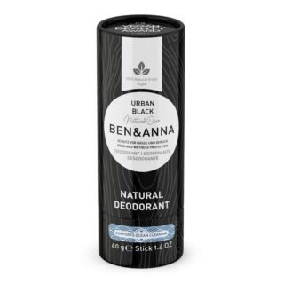 Ben and Anna Urban Black Deodorant
