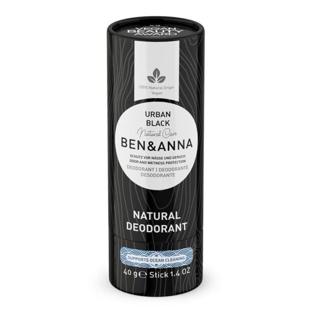 Ben and Anna Urban Black Deodorant