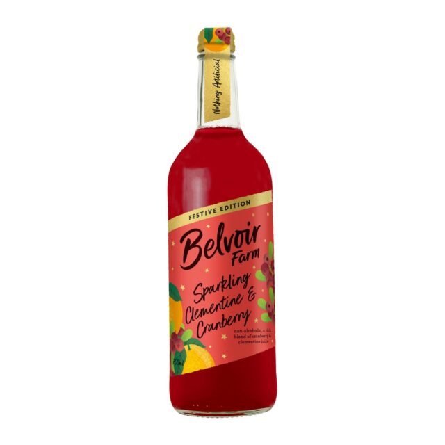 Belvoir Farm Sparkling Clementine and Cranberry