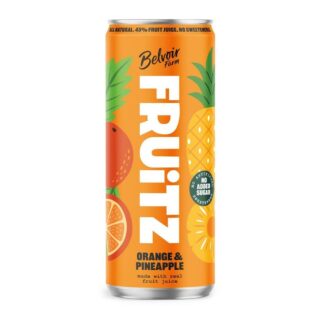 Belvoir Farm FRUiTZ Orange & Pineapple Can