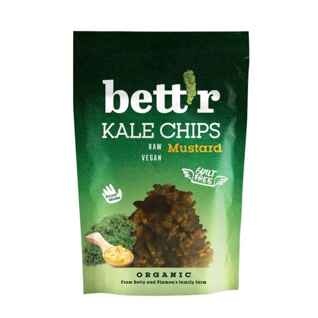 Bettr Kale Chips with Mustard and Onion