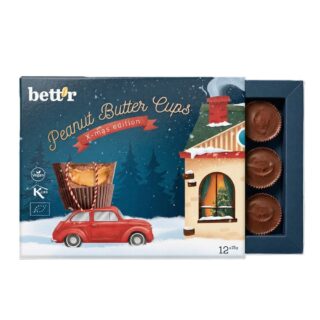 Bettr Bett'r Christmas Box of Peanut Nut Butter Cups