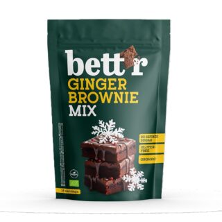 Bettr Bett'r Gingerbread Brownie Christmas Ready Mix